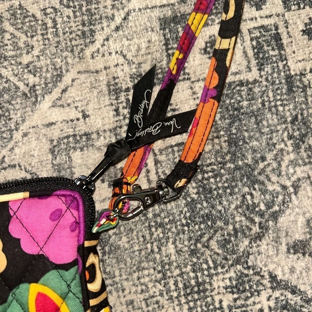 Vera Bradley Multicolor Floral Wristlet